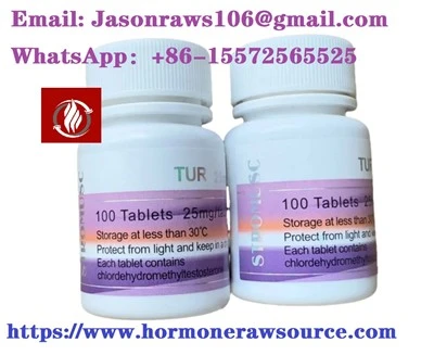 Stromusc turinabol 25mg (chlordehydromethyltestosterone) untuk binaraga cas: 2446-23-3